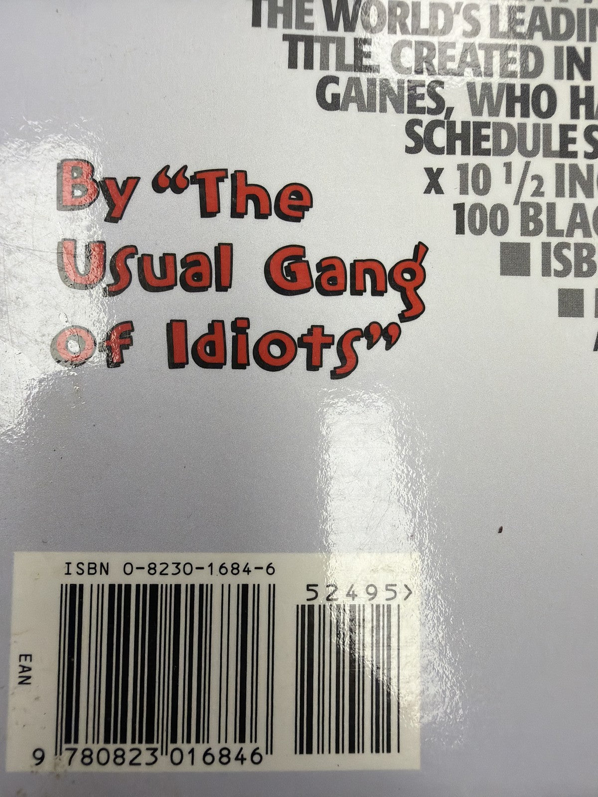 Mad Cover to Cover Book 2000 Edition by The Usual Gang of Idiots