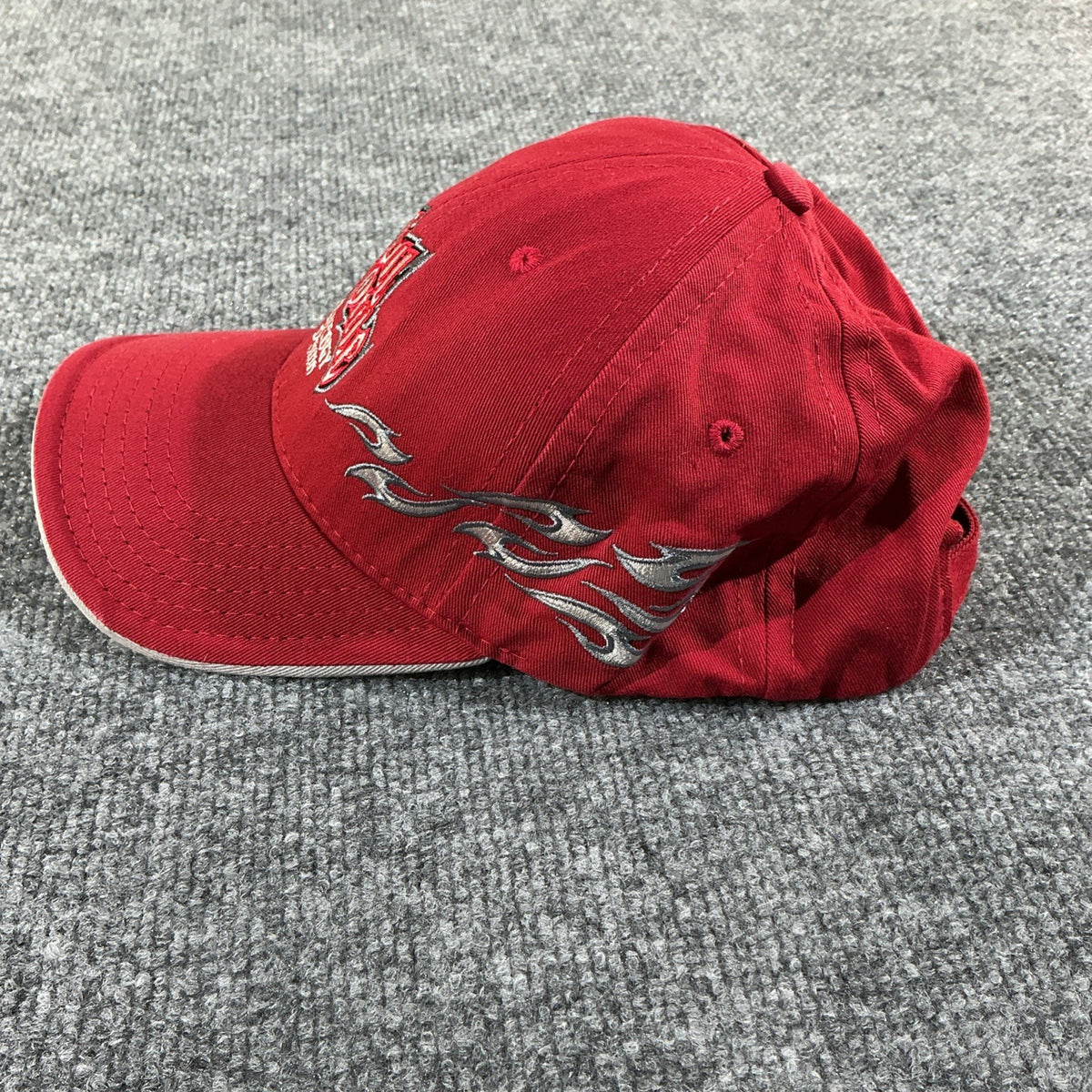 Full Throttle Energy Drink Cap/ Hat- NEW- Flame Design & Logo, Adjustable