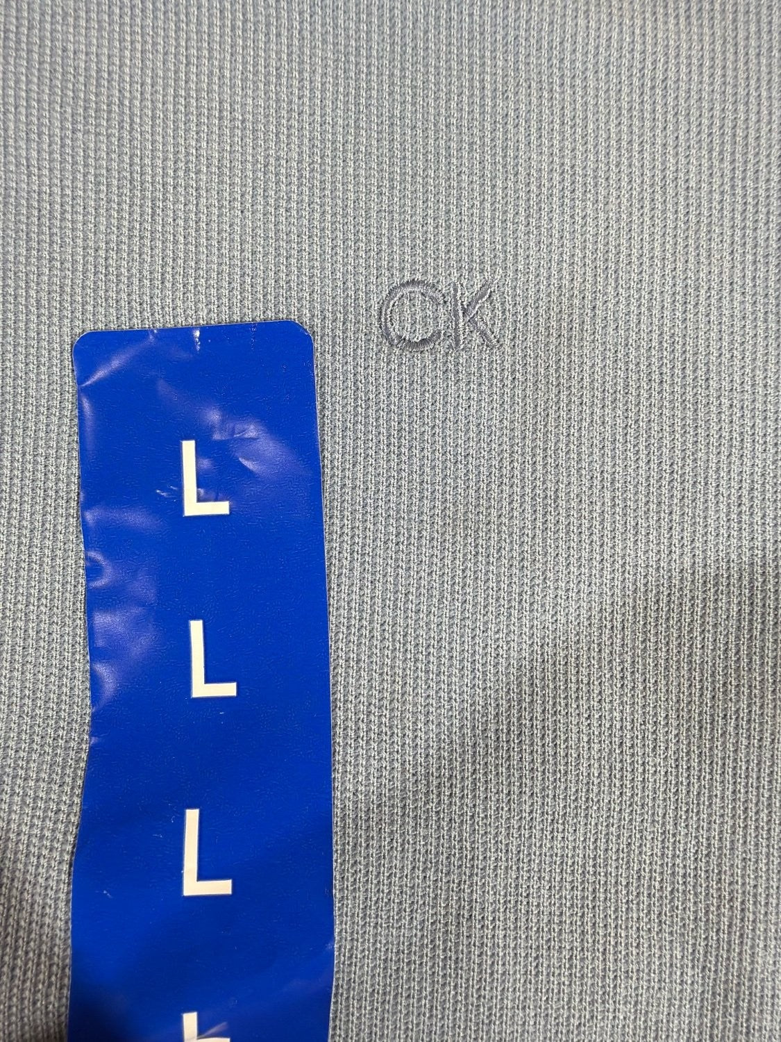 Refined Knits Men L T-Shirt Crewneck Short Sleeve 40EO247 Blue New