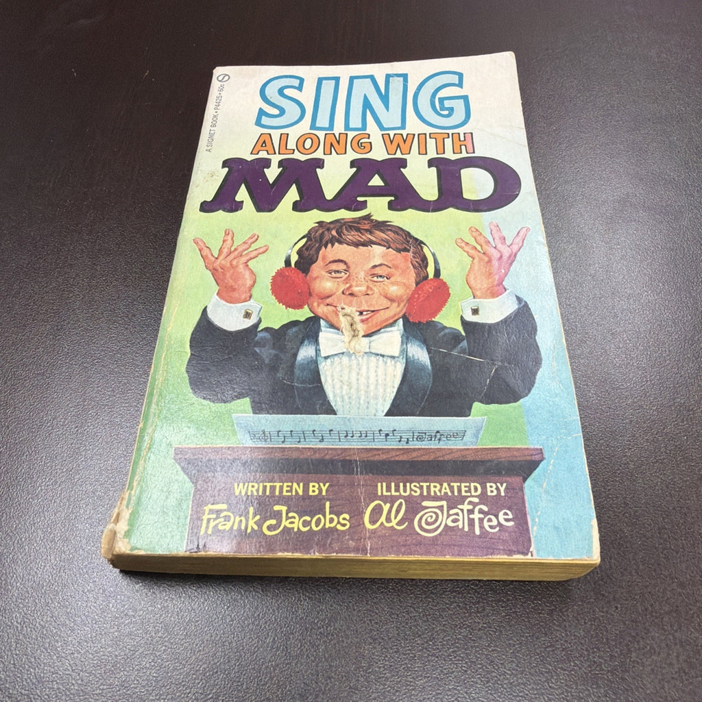 Mad Magazine Comic small book, Sing along with Mad, 1970