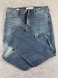 Calvin Klein Jeans Men's Straight Leg Blue Denim Jeans W34 L29 Dark Wash EU 34