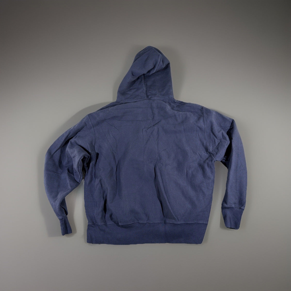 Vintage Y2K Champion Super Hood Full Zip Hoody Navy Blue Men XL