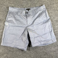 Banana Republic mens Aiden Shorts 38 Navy blue Preppy Casual Urban Design