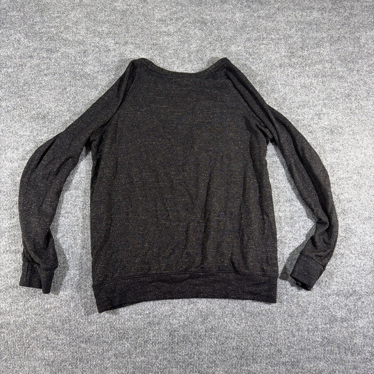 Buffalo David Bitton Sweater Womens XL Long Sleeve Pullover Good Vibes Black