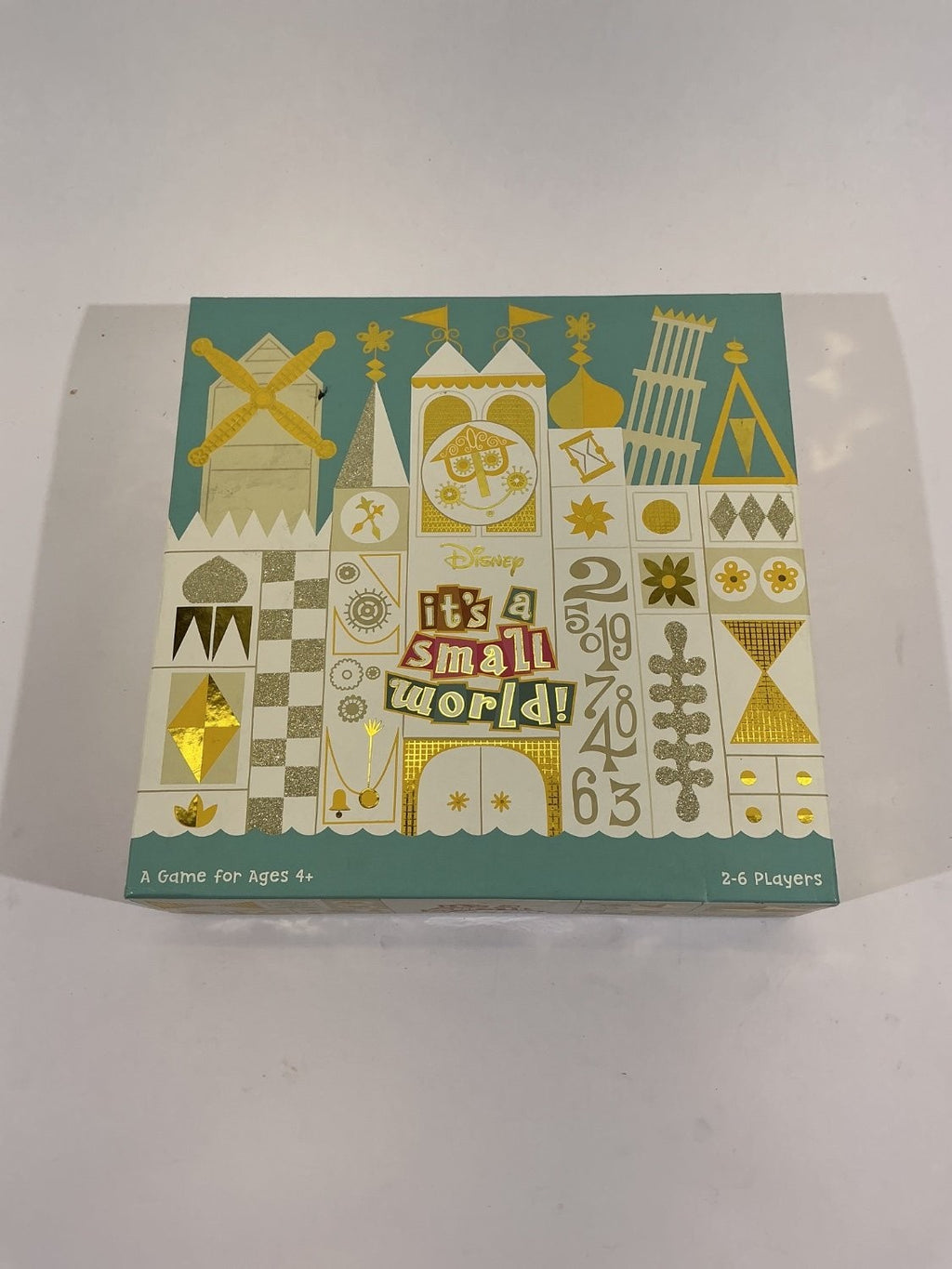 Funko Games Disney It's a Small World Board Game 2021 Complete FAC-018252-20345