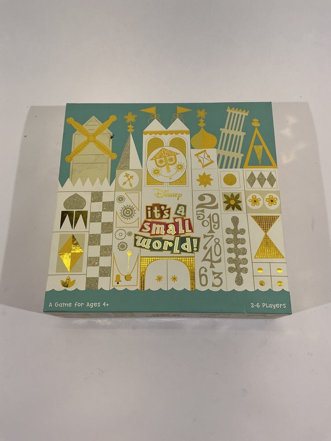 Funko Games Disney It's a Small World Board Game 2021 Complete FAC-018252-20345