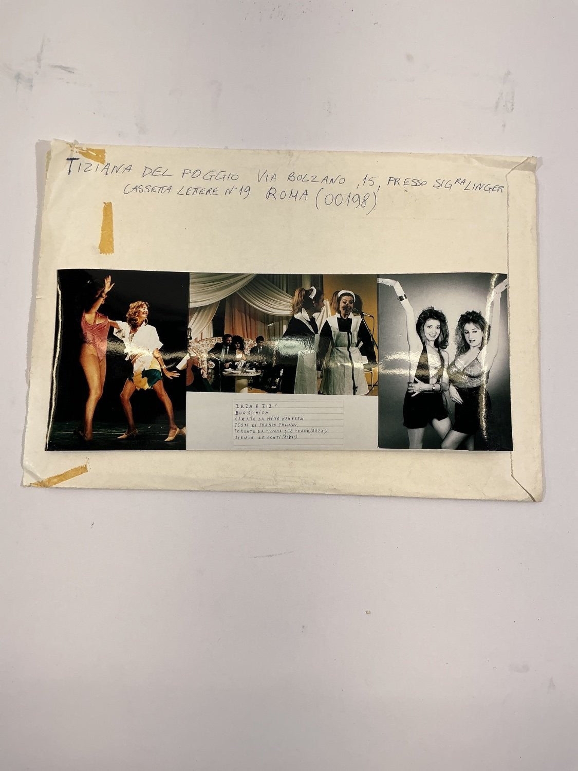 Eliofotoindustriale Tiziana Del Poggio and Sybilla De Conti Photograph 1988