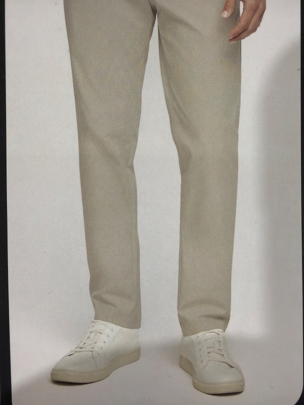 Banana Republic Commuter Flex Pant Men 30x30 Tan Athletic Chino Water Resistant