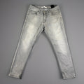 zara jeans women Size Medium USA Made In Morocco Gray Jeans
