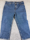 Kirkland Signature Men's Straight Leg Jeans Medium Wash Blue Denim 44 x 30 US 11