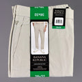 Banana Republic Commuter Flex Pants Men 38x32 Athletic Fit Tan Stretch Chino NWT
