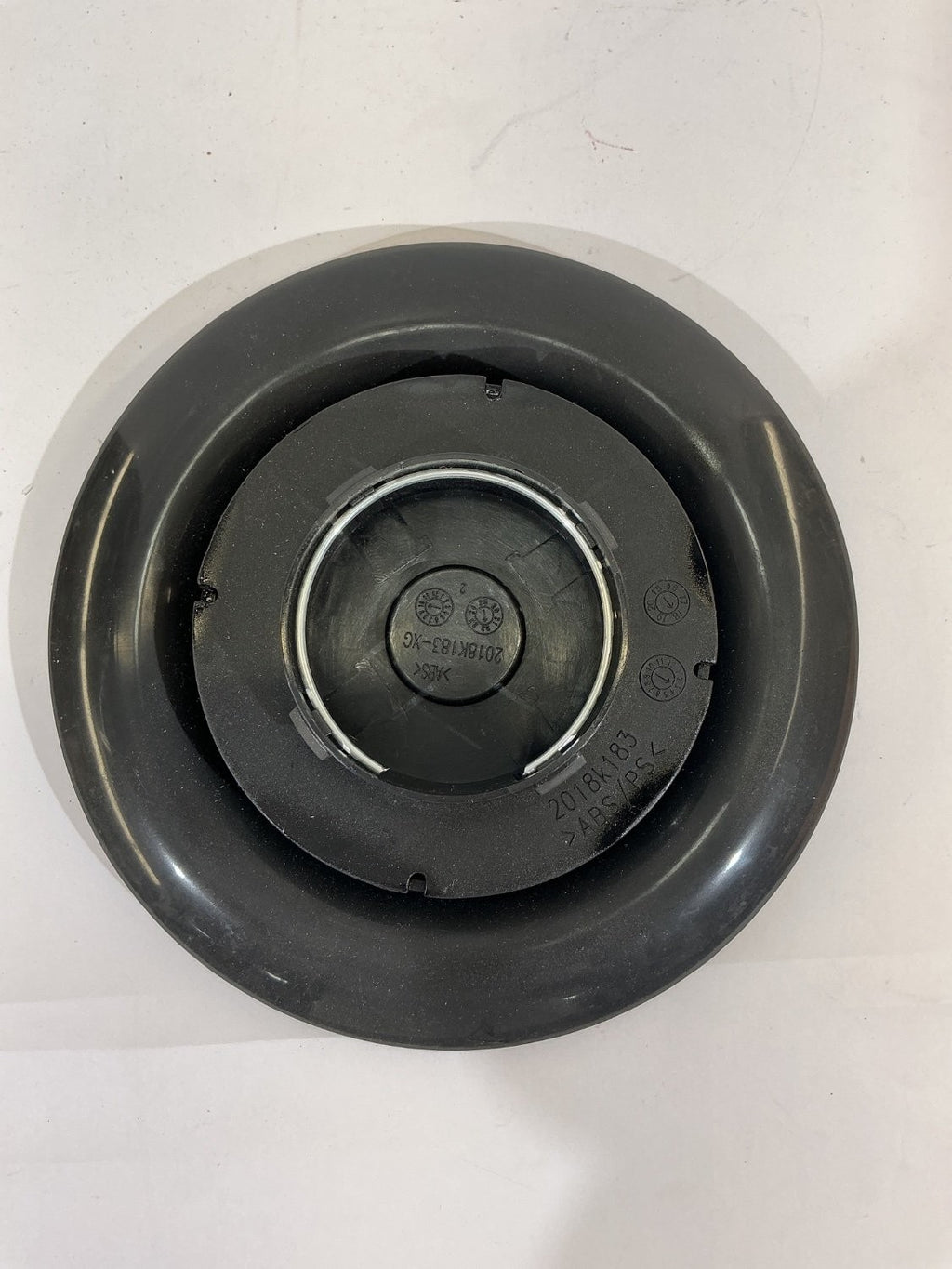 Rolls-Royce Wheel Center Cap Black Silver Self-Leveling Floating RR 2018K183