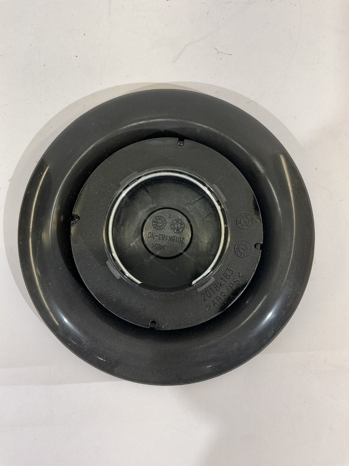 Rolls-Royce Wheel Center Cap Black Silver Self-Leveling Floating RR 2018K183