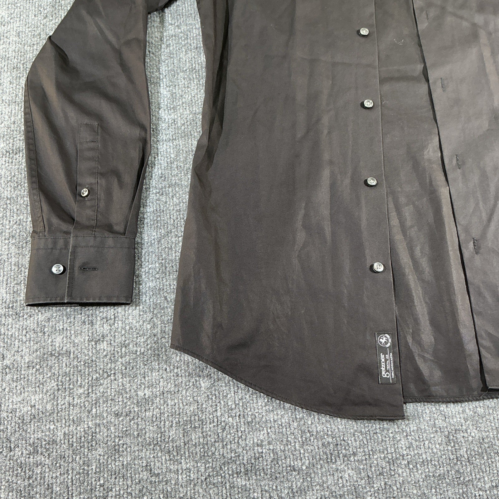 HUGO BOSS Men Philp Casual Formal Long Sleeve Shirt Size M (39 - 15 1/2)