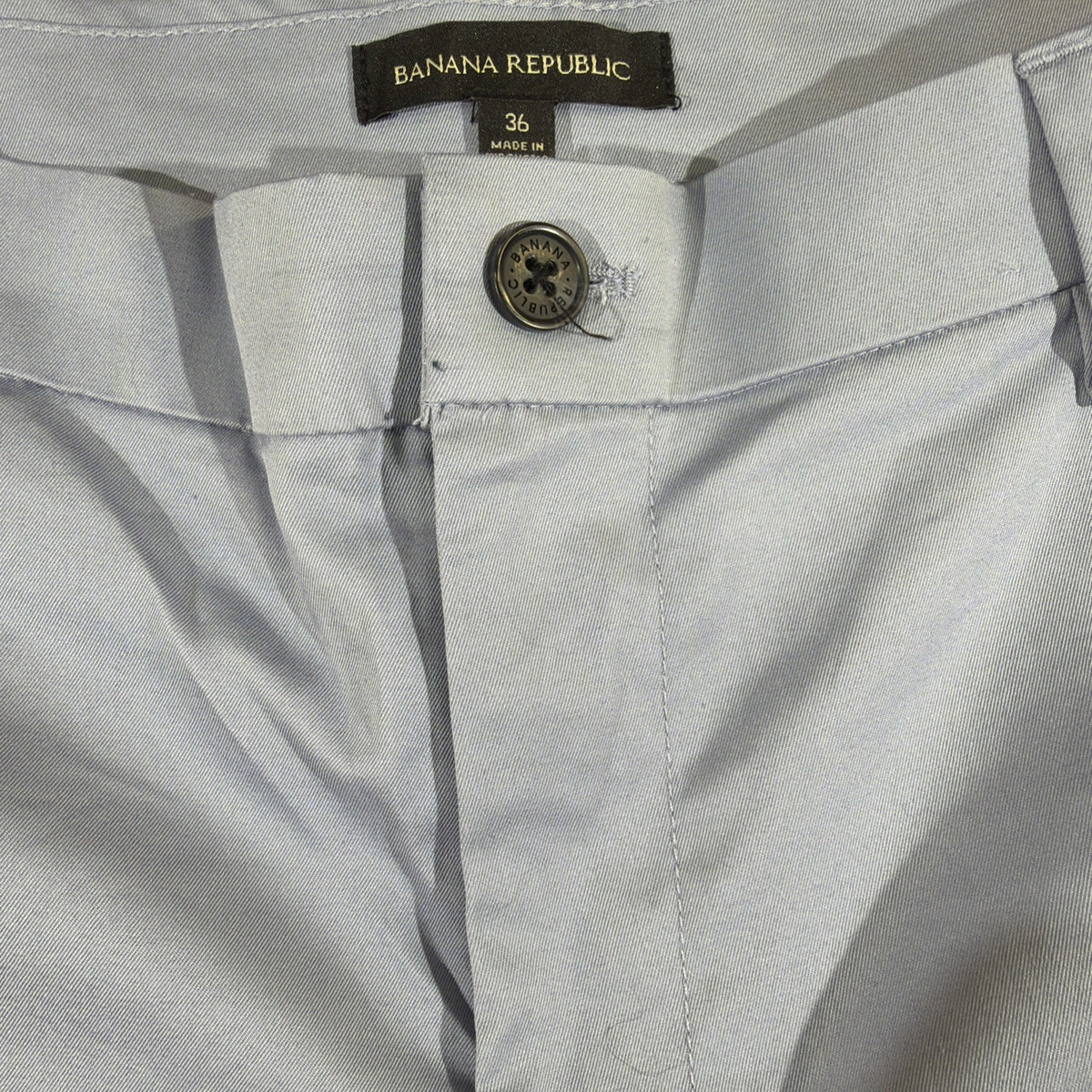 Banana Republic mens Aiden Shorts 36 Navy blue Preppy Casual Urban Design