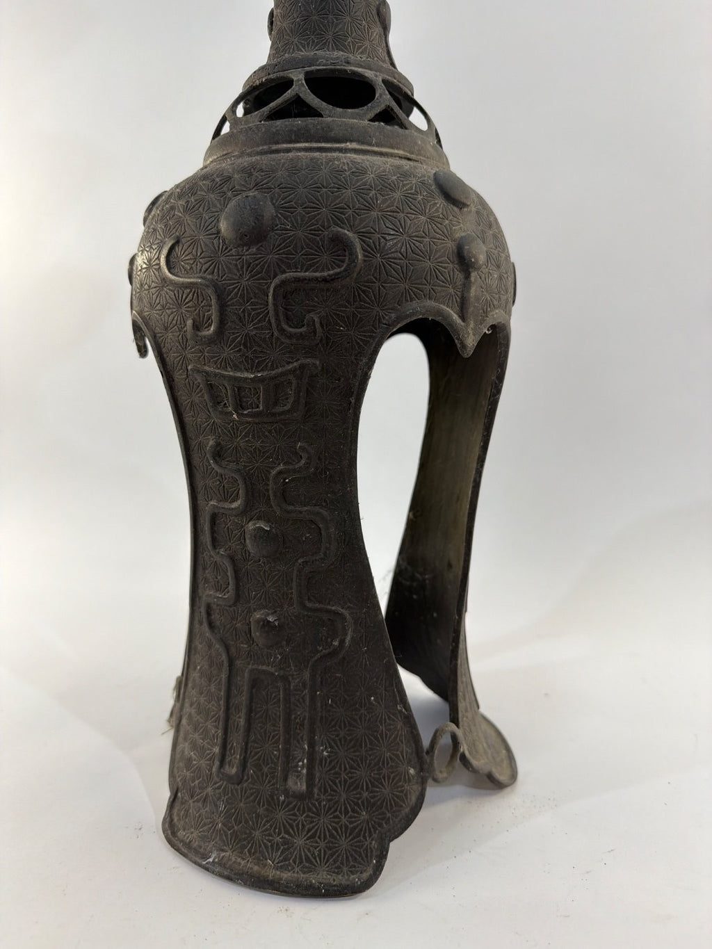 Vintage Japanese Cast Iron Pagoda Garden Lantern Finial Spire Ornament Large