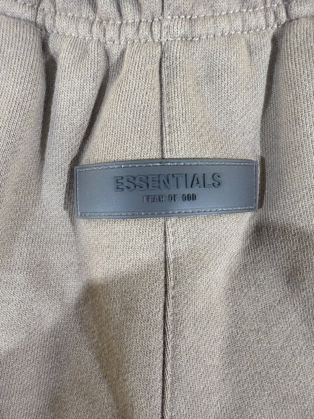 Vintage Fear of God Essentials 1977 Kids Sweatpants Size 12 Taupe Fleece Cotton