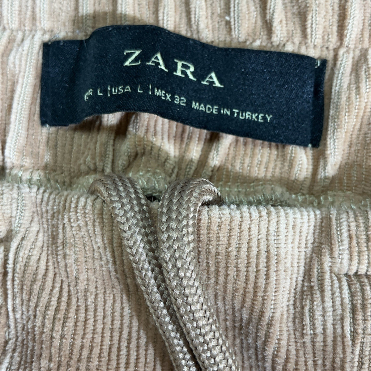 Zara Pant Women Extra Small Jogger Pocket Elastic 32 Street Run Gym Core Urban