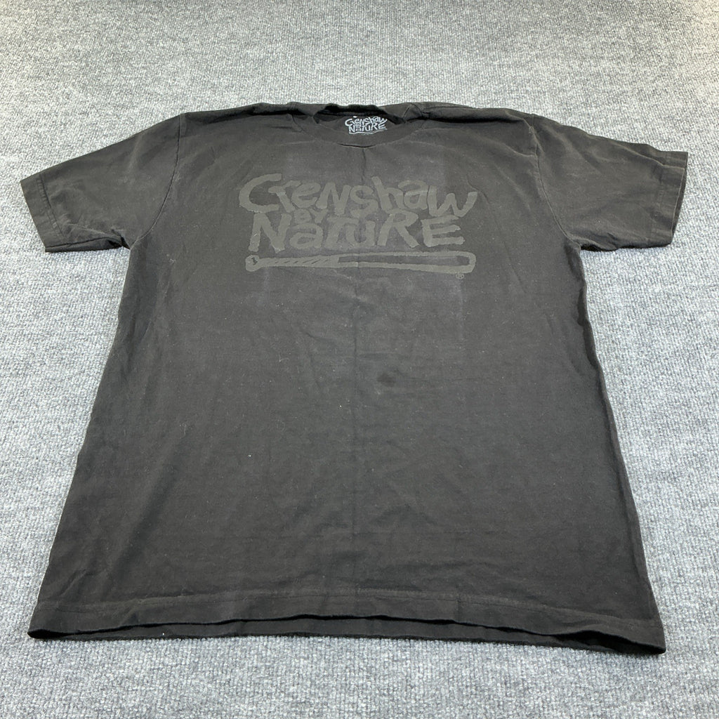 Crenshaw By Nature Graphic Print T-Shirt Orange Casual Mens Large