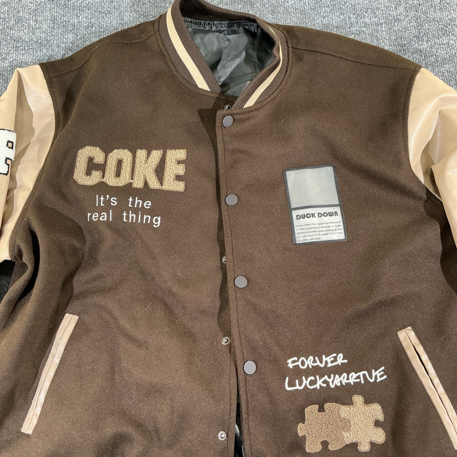 Large Golf Le Fleur / Golf Want Brown Variety Jacket Size 2XL Vintage Collectibl