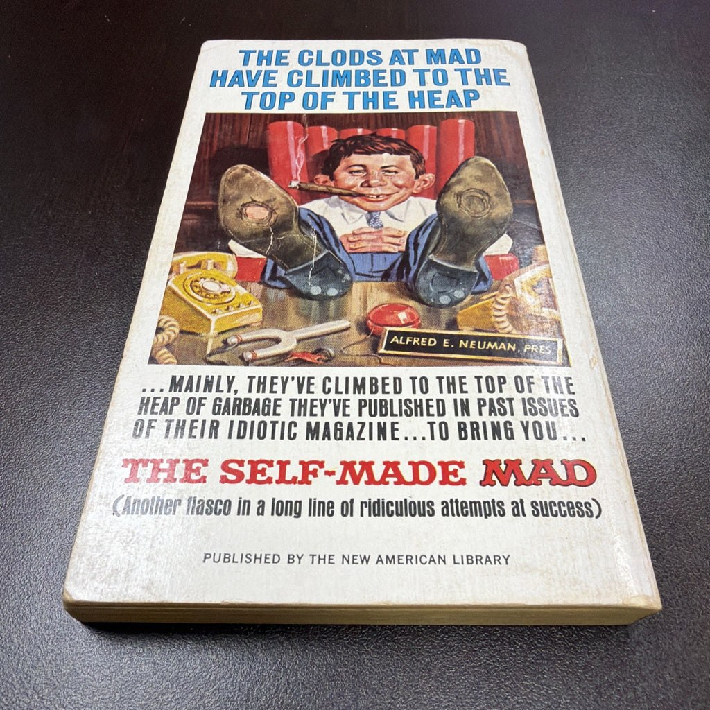 The Self-Made Mad by William M. Gaines (1964 PB) VG shipping included