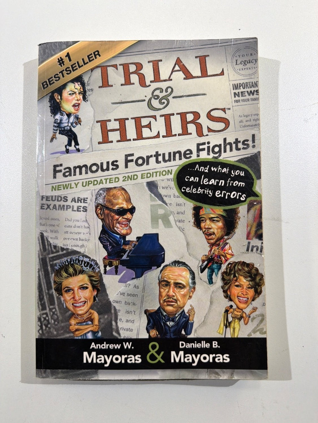 Trial & Heirs Famous Fortune Fights Andrew Mayoras 2nd Edition Paperback Law