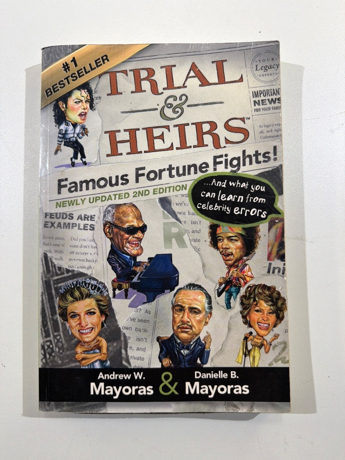 Trial & Heirs Famous Fortune Fights Andrew Mayoras 2nd Edition Paperback Law
