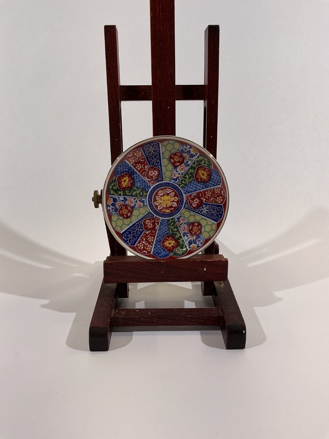 Imari Ware Collector Plate Multicolor Porcelain Vintage Japan Japanese