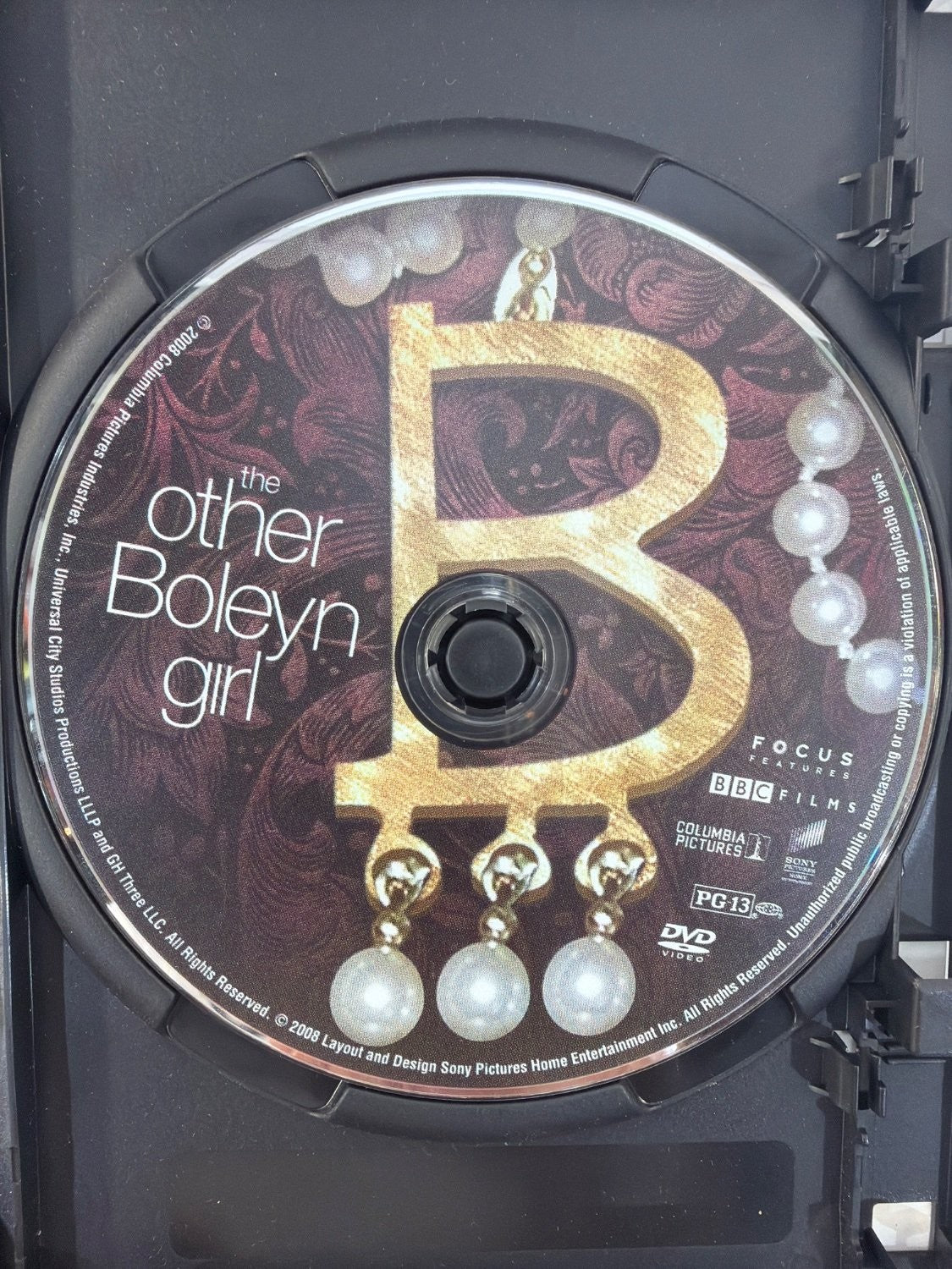 Vintage The Other Boleyn Girl DVD 2008 Widescreen Natalie Portman Scarlett