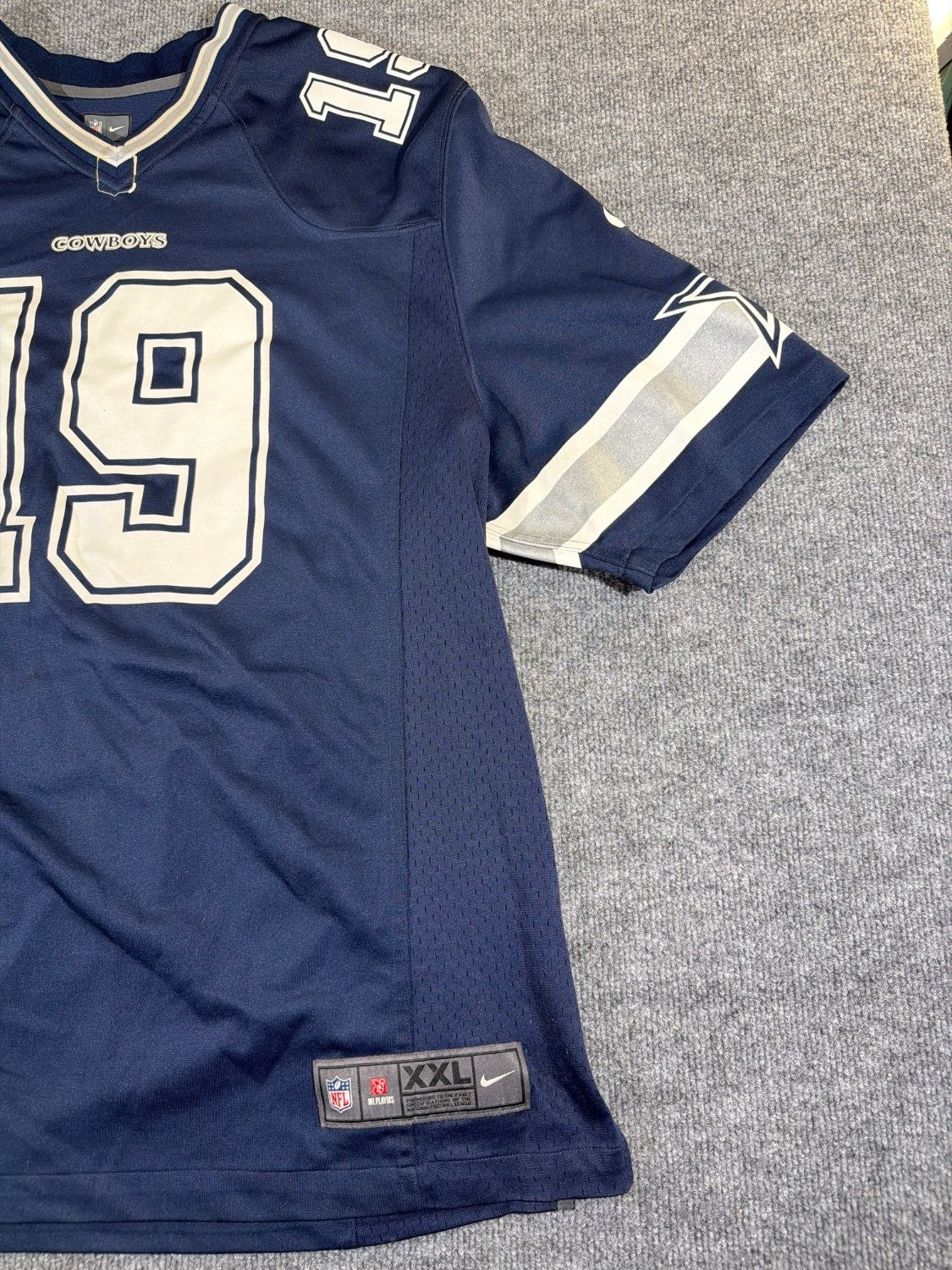 Nike Dallas Cowboys Miles Austin 19 NFL Football Jersey Men's XXL Navy Blue