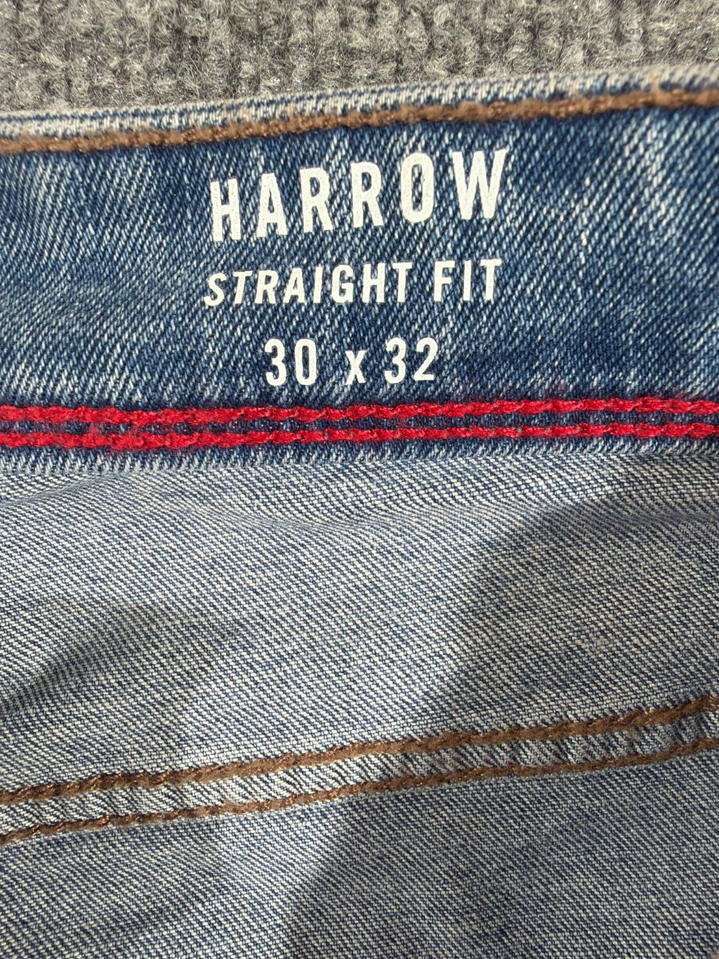 English Laundry Harrow Straight Fit Men's Jeans Blue Stretch Denim 30 x 32 EU 30