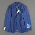 Kenneth Cole Reaction The Flex Coat Men 38 Regular Modern Fit Blue Blazer Jacket