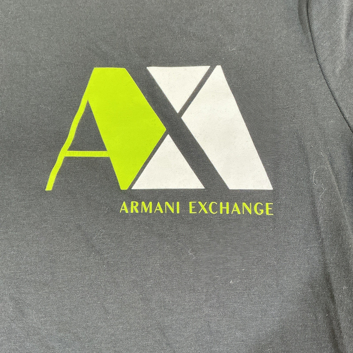Armani Exchange Men’s T-Shirt Size  M Black Logo Graphic Slim Fit Tee