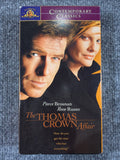Vintage The Thomas Crown Affair VHS 1999 Pierce Brosnan Rene Russo MGM Movie