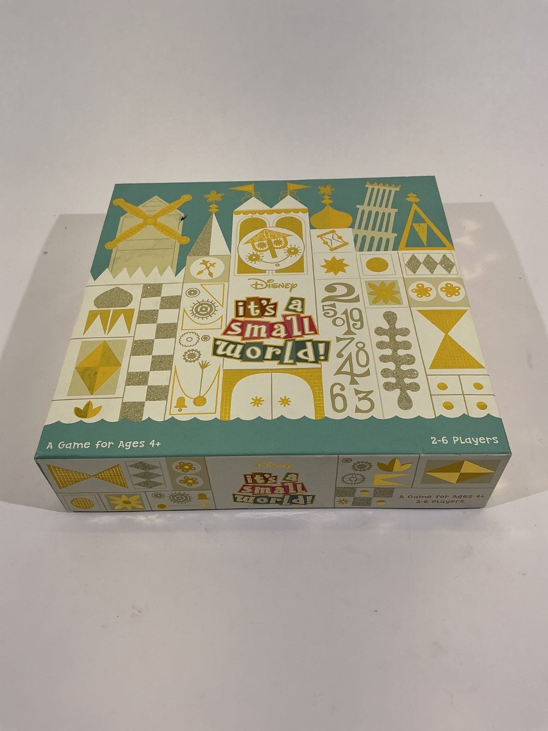 Funko Games Disney It's a Small World Board Game 2021 Complete FAC-018252-20345