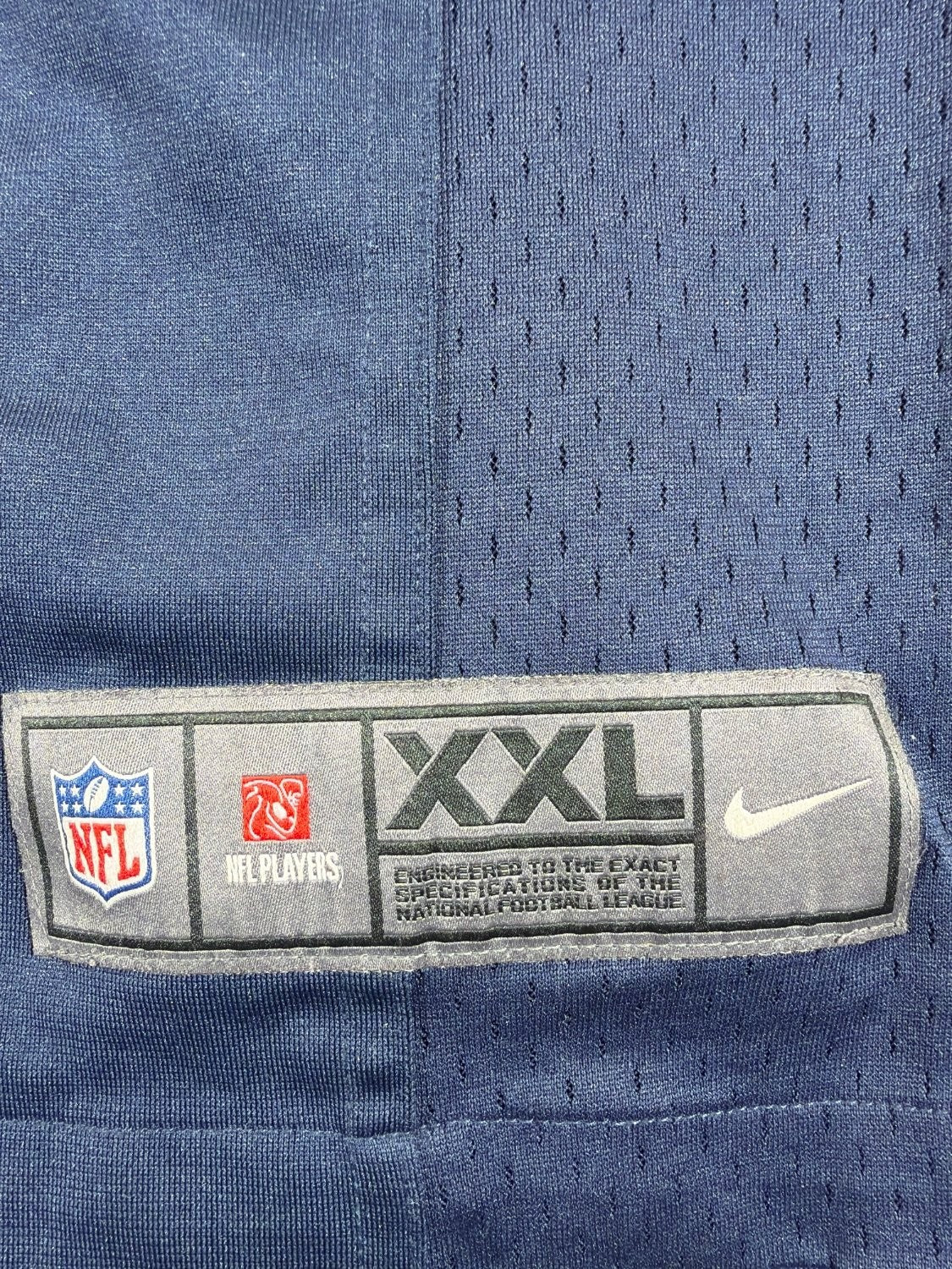 Nike Dallas Cowboys Miles Austin 19 NFL Football Jersey Men's XXL Navy Blue