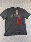 Vintage Gap 1969 Arch Logo Graphic T-Shirt Men's Medium M Black Cotton Crew