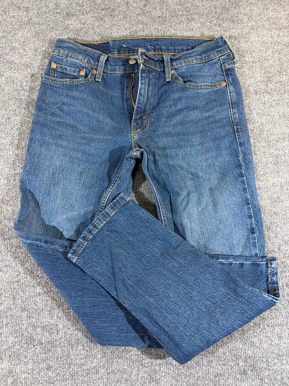 Levi's 511 Slim Fit Men's Jeans Blue Denim Medium Wash 5-Pocket W30 L30 EU 30