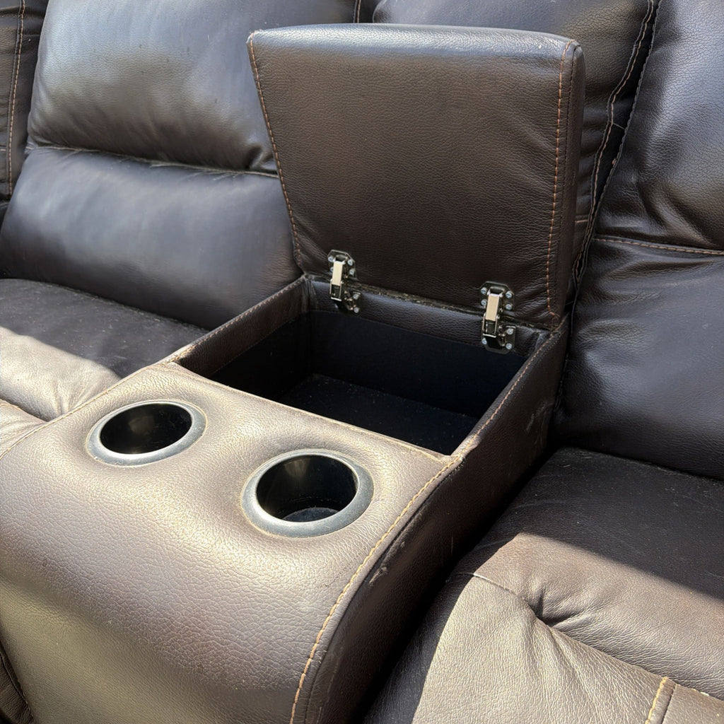 Corner Leather Sofa Couch Living Room Casita Local Pick Up Only Best Offer Free