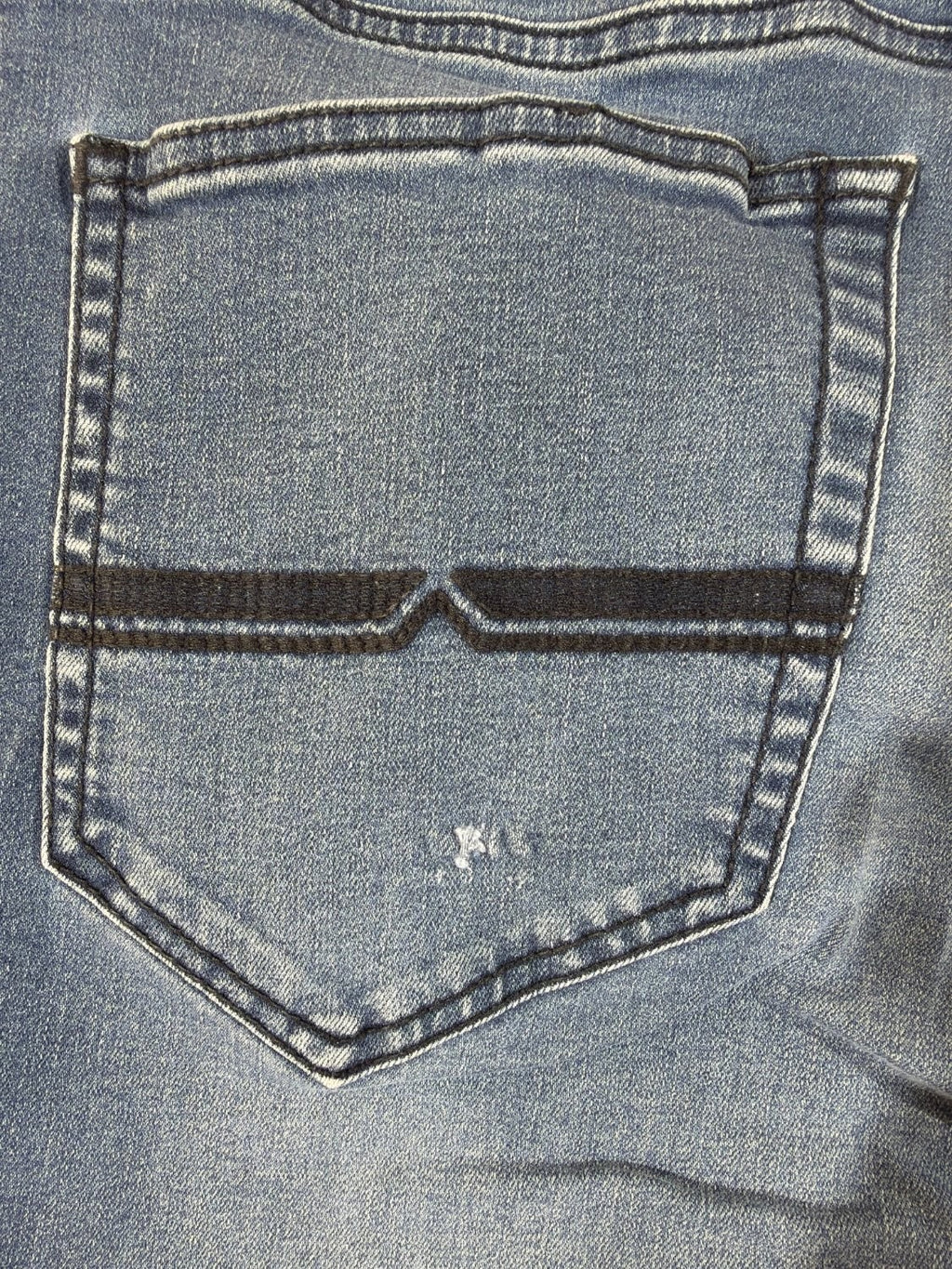 Buffalo David Bitton Axel Slim Stretch Men's Jeans Blue Faded Wash 34 x 30 EU 34