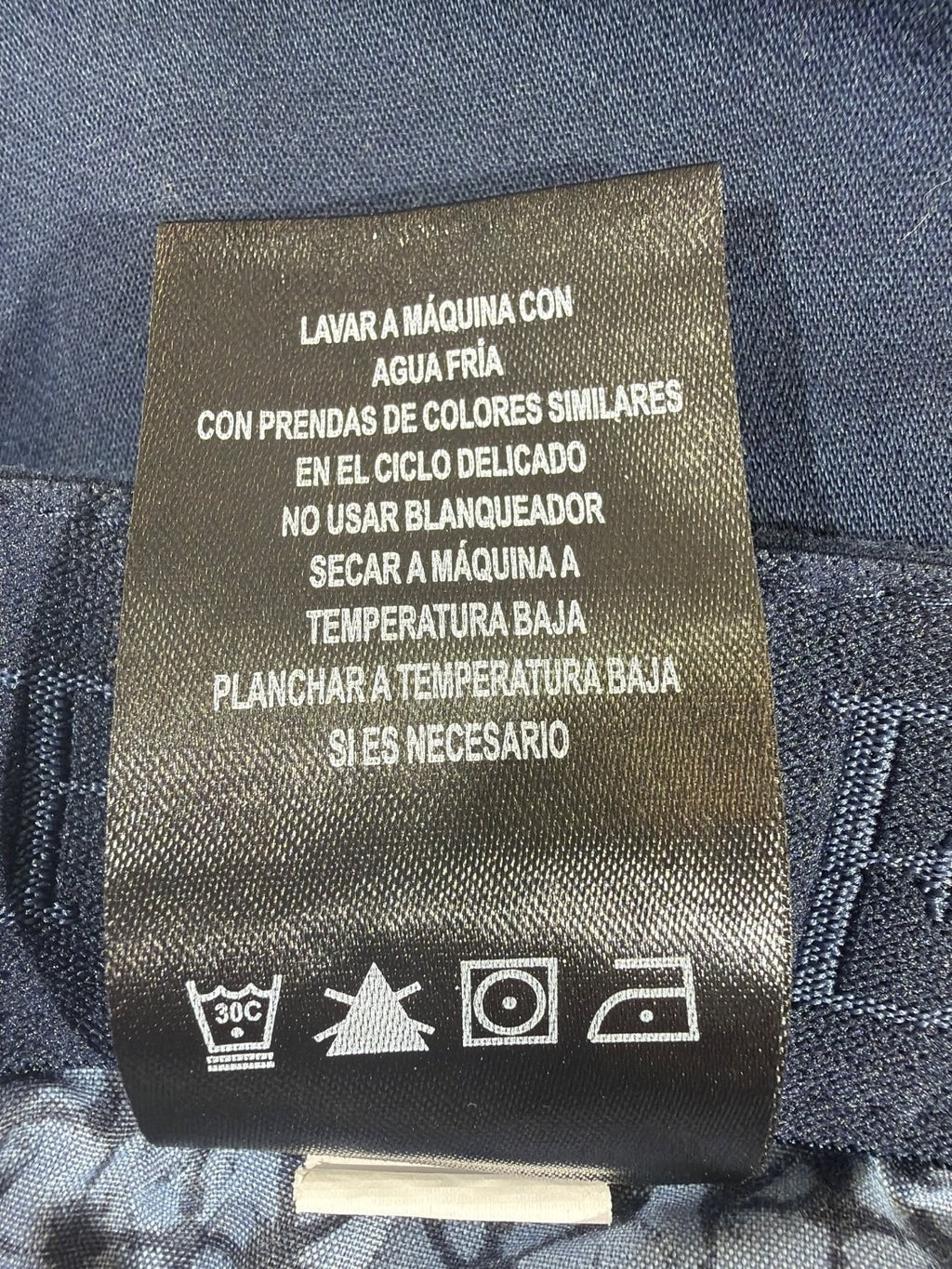 Vintage English Laundry Men's 38x29 Chino Pants Navy Blue Stretch Cotton Blend
