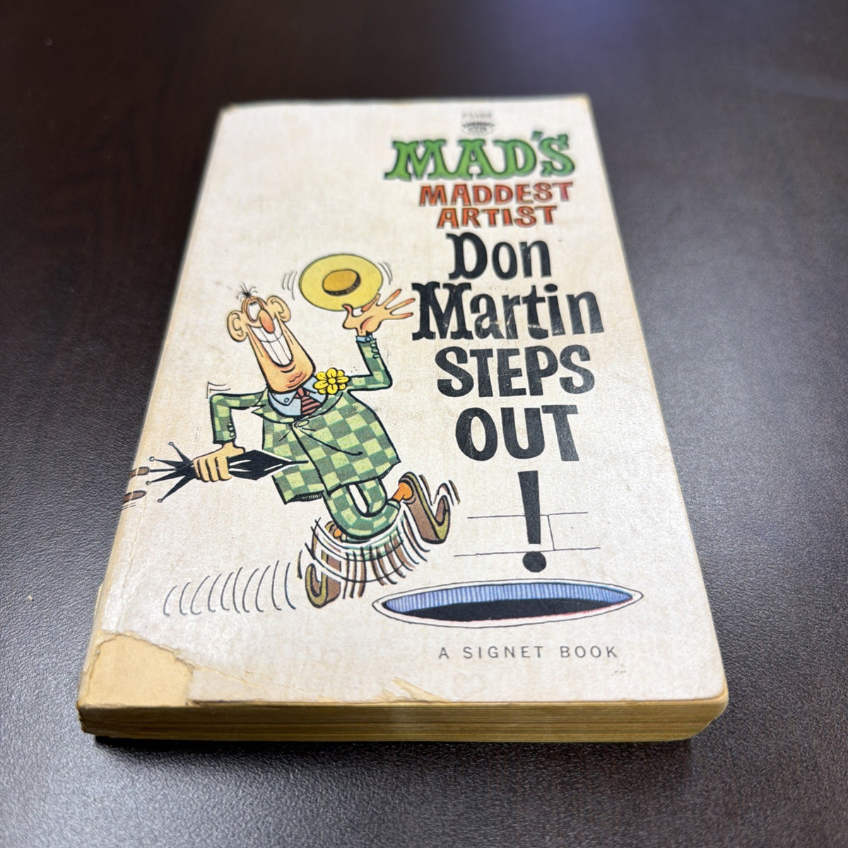 MAD'S Maddest Artist Don Martin Steps Out - A Signet Book 1964