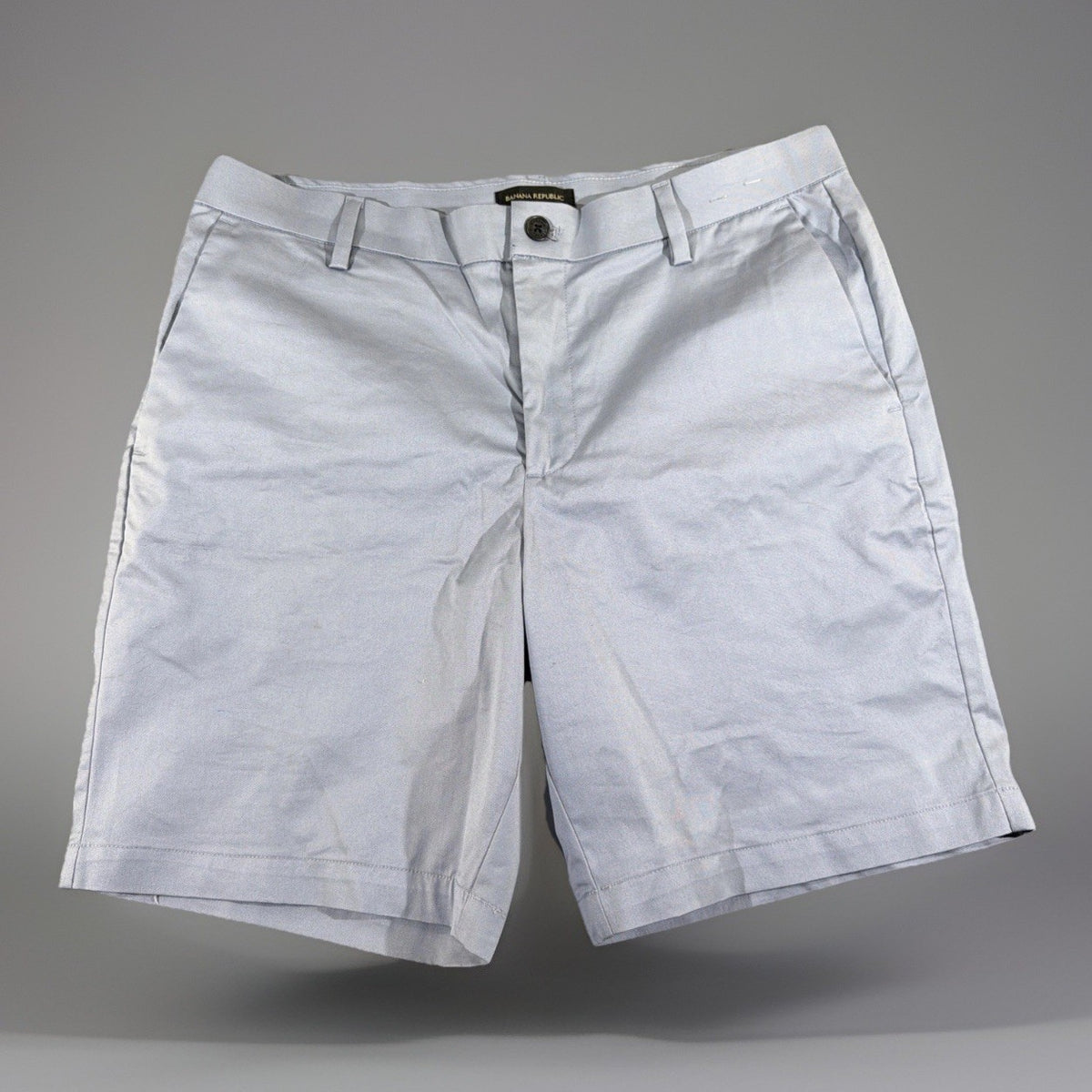 Banana Republic mens Aiden Shorts 36 Navy blue Preppy Casual Urban Design