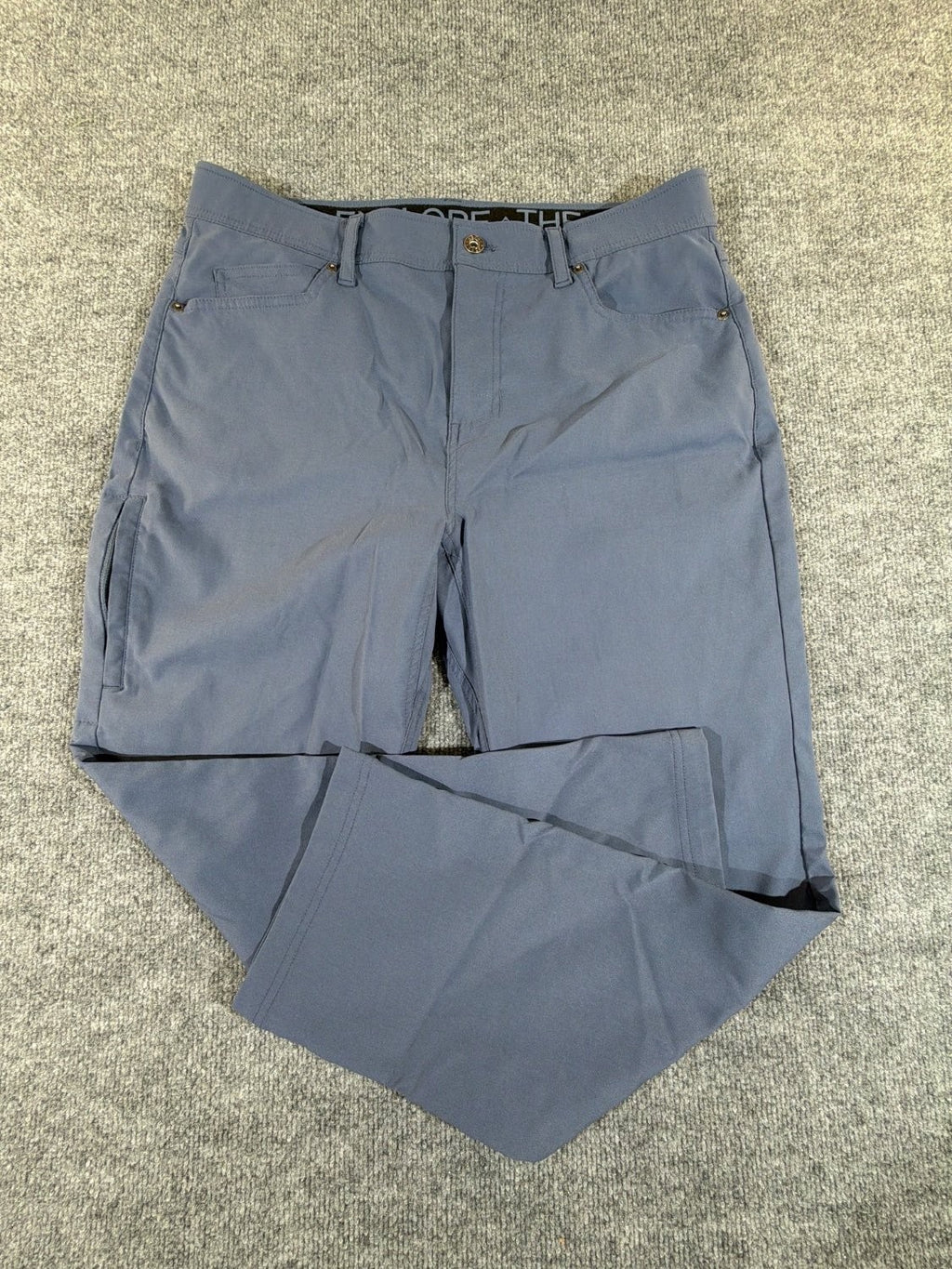 Gerry Nomad Explorer Cargo Pants Men 34x29 Blue Nylon Stretch Hiking Lightweight