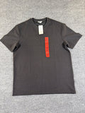 Calvin Klein Men's T-Shirt Black Cotton Blend Crew Neck Tonal Logo NWT Size M