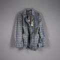 Kenneth Cole New York Men's Plaid Blazer Sport Coat Blue Size L Two Button