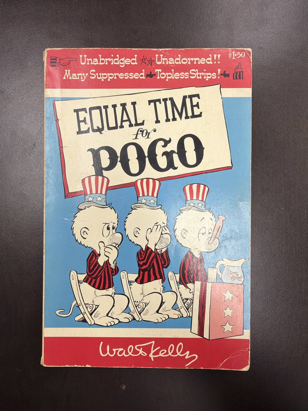 Walt Kelly Equal Time for Pogo Comic Book 1967 First Printing Used