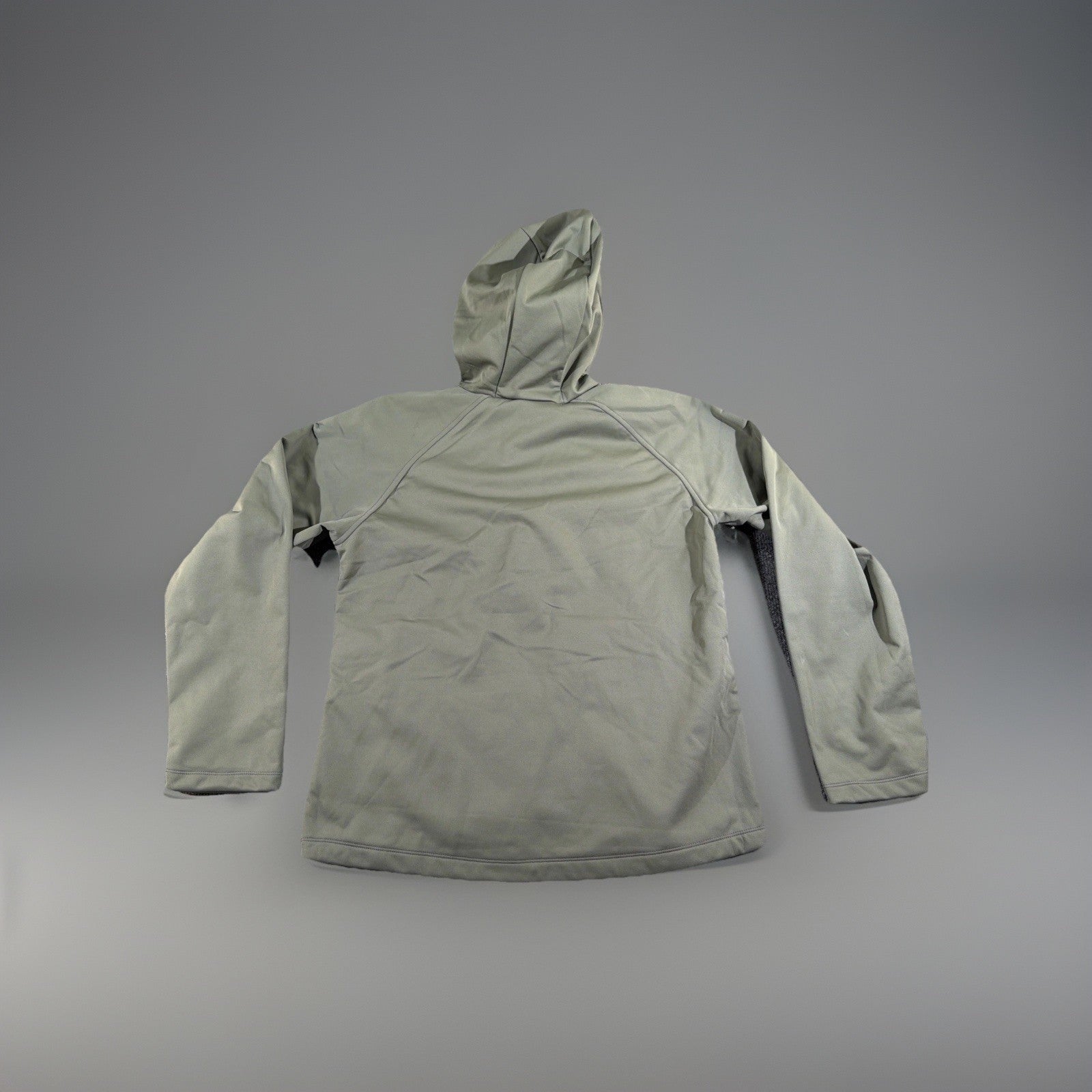 32 Degree Heat Women’s Full Zip Softshell Hooded Windbreaker Jacket Size S Green