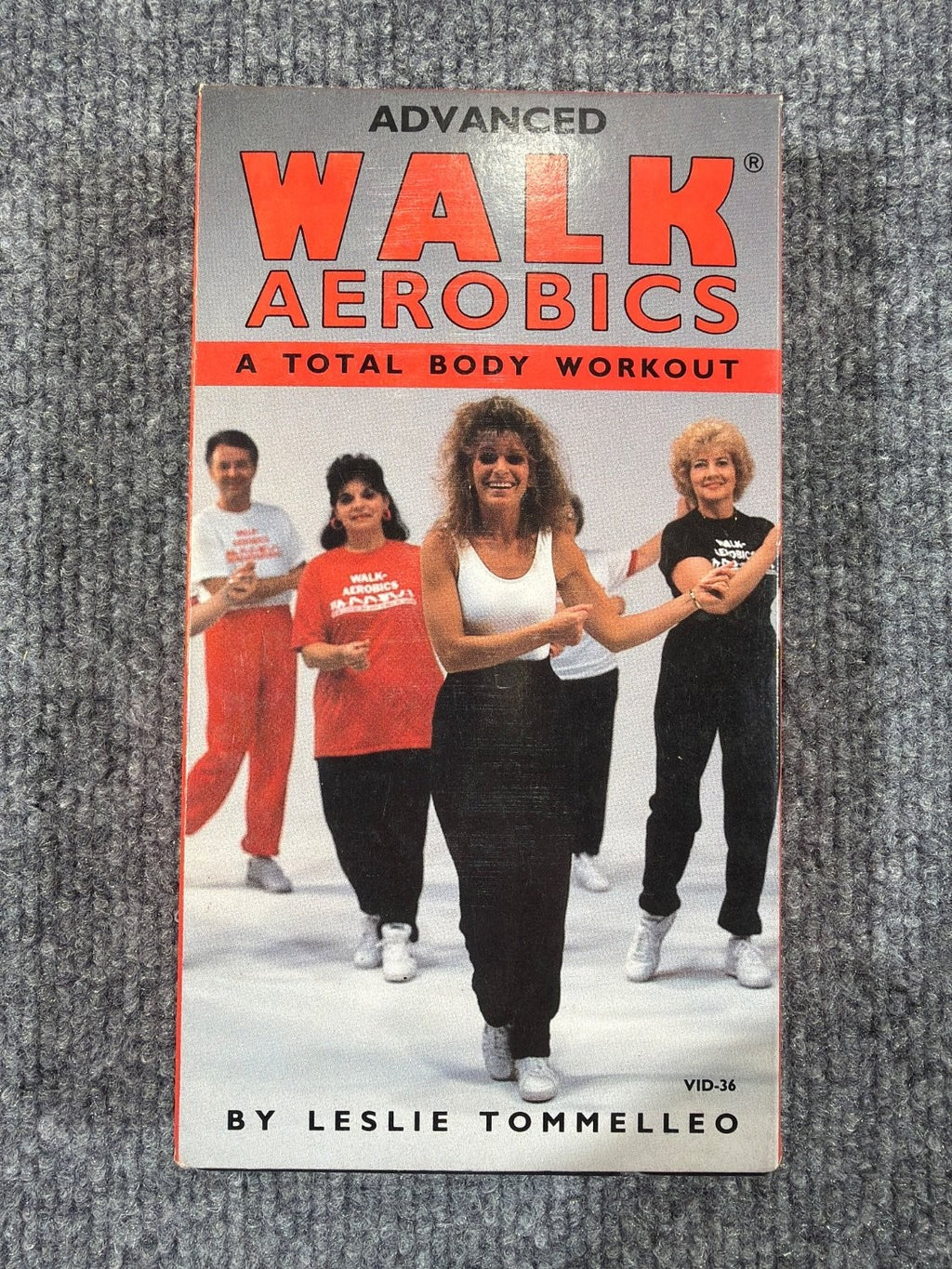 Vintage Leslie Sansone Advanced Walk Aerobics VHS Tape 1988 Fitness Video PPI