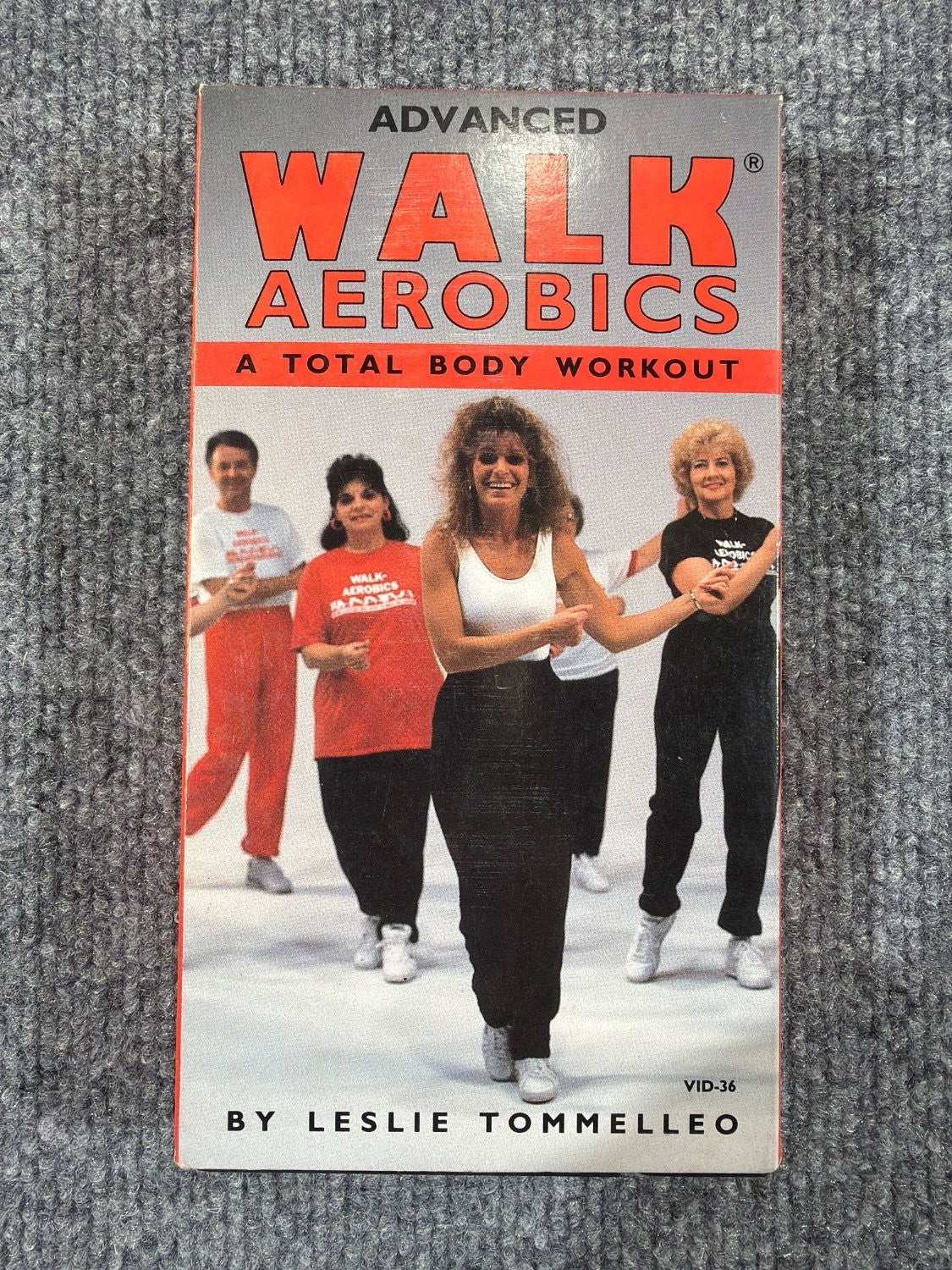 Vintage Leslie Sansone Advanced Walk Aerobics VHS Tape 1988 Fitness Video PPI